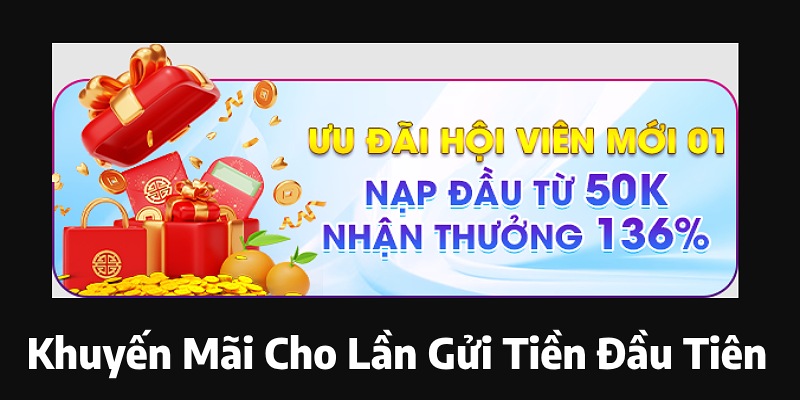 Dữ liệu chung về khuyến mãi nạp đầu tặng 136% từ Kuwin